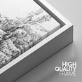 thumbnail image 4 of IDEA4WALL Framed Wall Art Print Set Winter Wonderland Snowy Pine Tree Forest Nature Modern Decorative Boho for Living Room, Bedroom, Office - 24"x36"x3 White, 4 of 5