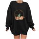 thumbnail image 2 of ICHUANYI Clearance Women Casual Full Sleeve Round Neck Tops Loose Blouse Sun And Print Graphic Sweatshirt ICHUANYI "ICHUANYI", 2 of 6