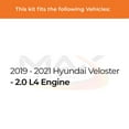 thumbnail image 2 of Max Advanced Brakes - Brake Kit for 2019 2020 2021 Hyundai Veloster w/ 2.0 L4 Engine Front and Rear Replacement Geomet Coated Disc Brake Rotors and Ceramic Brake Pads, 2 of 9