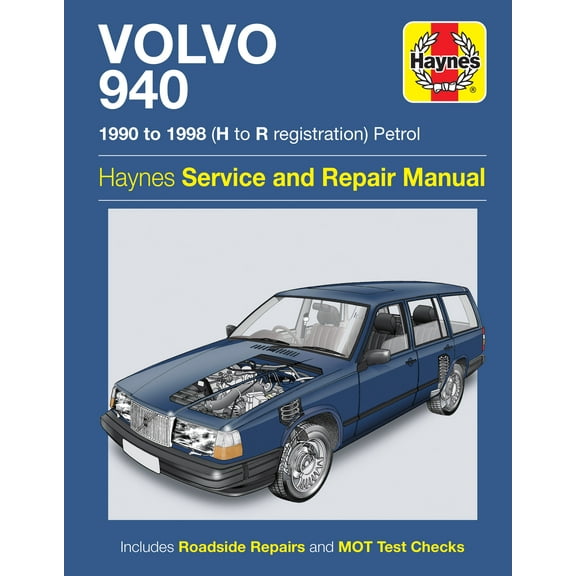 Volvo 940 Petrol (90 - 98) Haynes Repair Manual ^