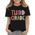 thumbnail image 3 of EnJoCho 3th Grade First Day of School T-Shirts Back-to-School Shirts for Kids Short Sleeve Preschool Kindergarten Summer Tees Elementar𝗒 School Grade Leve𝗅 Shirts, 3 of 6