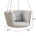 thumbnail image 3 of Collection Poolside Gossip de Novogratz, balançoire suspendue d’extérieur Sally, 3 of 9