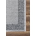 thumbnail image 5 of Abani Quartz QRZ100A Grey Bordered Area Rug, 5 of 5