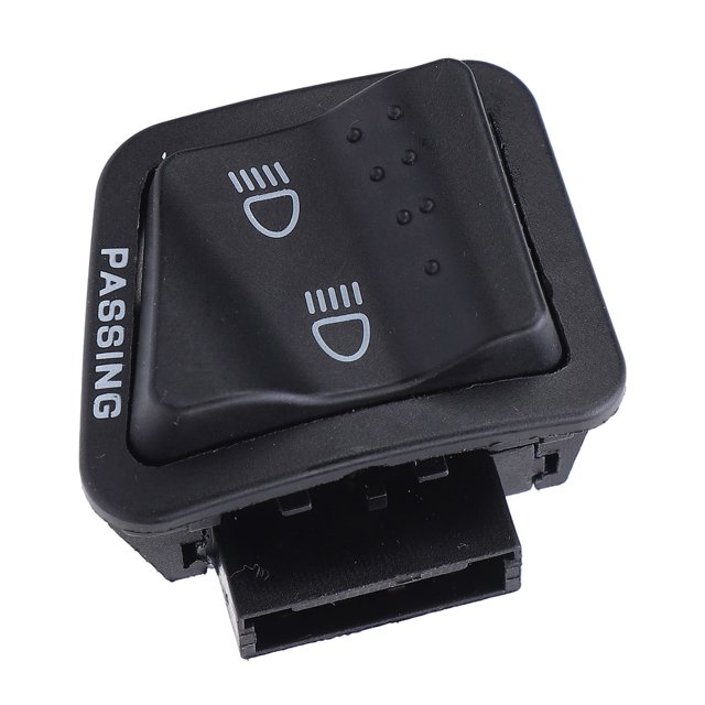 Farto Alto Interruptor de Haz Bajo, Haz Bajo Alto en Apagado Interruptor de Palanca Control Preciso Rendimiento Mejorado de Alta Resistencia Para Volar Con Mosca Zip
