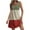 Green, variant on Dresses for Women 2024 Plus Size Comfort Pocket Printing Sleeveless V-Neck Dress