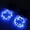Blue, variant on Solar Mini Teeny Tiny Lights,Starry String Light for Garden Fairy,Tree,Railing,Arbor,Fence,16 Feet 50LEDs,2 Pack,Warm White
