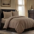 thumbnail image 2 of HiEnd Accents Clifton 3-Piece King Comforter Set in Brown, 2 of 7