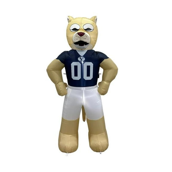 Logo Brands 116-100-M 7 ft. BYU Yard Inflatable Mascot