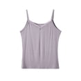 thumbnail image 4 of AherBiu Women's Tank Tops Slim Fitted Stretchy Solid Color Basic Comfy Camis Spaghetti Strap Bottom Tops, 4 of 4