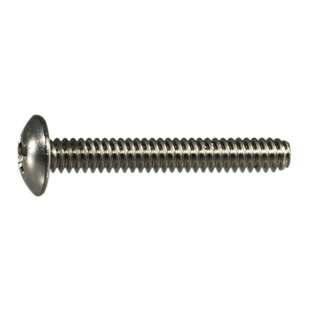 

#6-32 x 1 18-8 Stainless Phillips Truss Head Machine Screws (15 pcs.)