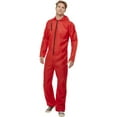 thumbnail image 2 of Bank Robber Jumpsuit Red Cops Robbers Fancy Dress Large Unisex Adult Party Book Week Halloween, 2 of 3