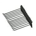 thumbnail image 5 of SSWBasics - 10 inch Black Slatwall Peg Hook - Pack of 50 - For use with 3” on center, 5 of 7