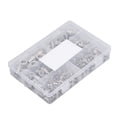 thumbnail image 2 of Rivet Nut Kit,180 Pcs Rivet Nut Flat Head Threaded Insert Nut Rivet Nuts Best in Class, 2 of 8