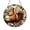 Acrylic 3.5 Inch, variant on Cute Squirrel Stained Glass Style Suncatcher, Woodland Forest Window Hanging Decor, Animal Art Panel Ornament, Nature Home Accent Gift for Cabin Lovers