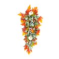 thumbnail image 3 of Guirnalda de de otoño, guirnalda de pared artificial con forma de lágrima, guirnalda colgante de otoño para chimeneas, paredes de Halloween en 45 centímetros, 3 of 8