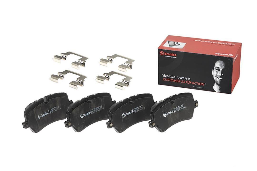 Brembo P44021 Premium Low-Met OE Equivalent Pad