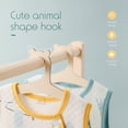 thumbnail image 4 of 10 piezas colgante de madera para ropa de niños oso de madera para niños, 4 of 5