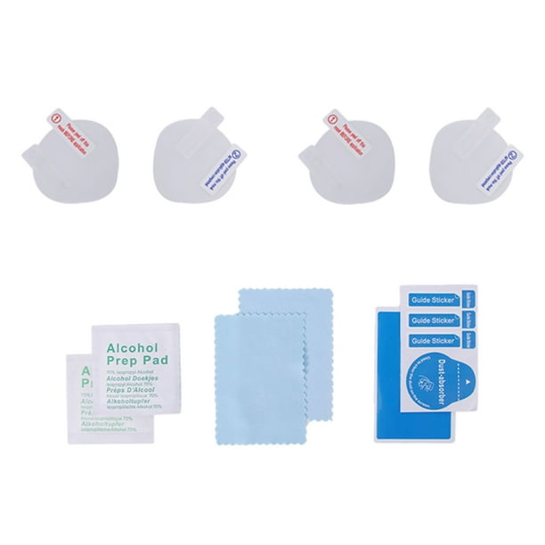 HIFYLUX 4 Piezas Película protectora Portátil Alta Transparencia Protector de sudor Sudansable Reemplazo del protector para Oculus Quest 2 Inevent EL006014-00