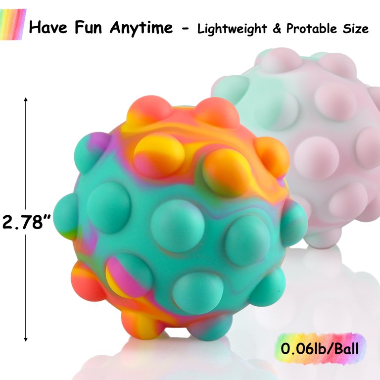 Pop It Stress Ball, Fun Fidgets - Fun Fidgets