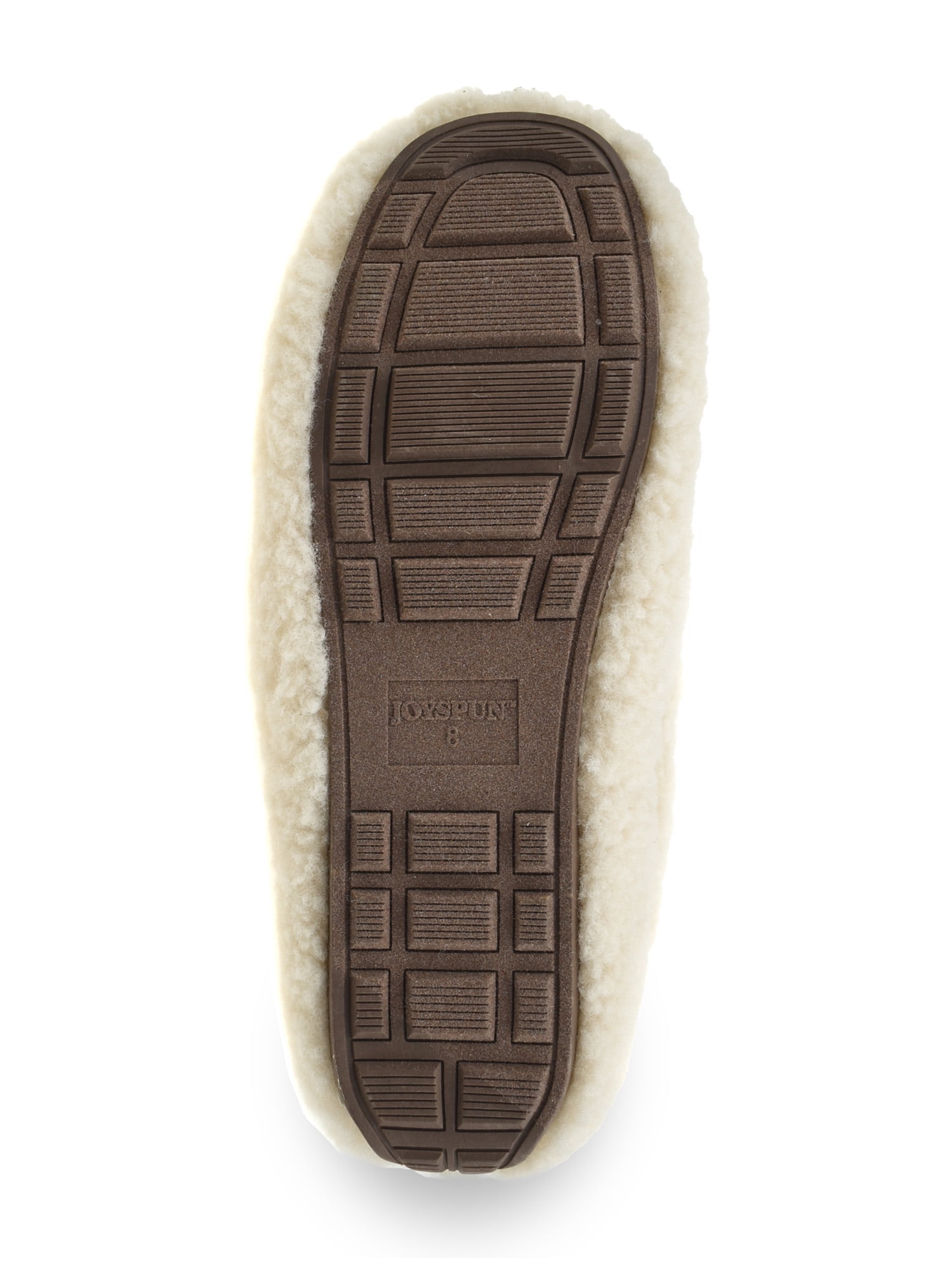 Joyspun Women's Teddy Moccasin Slippers
