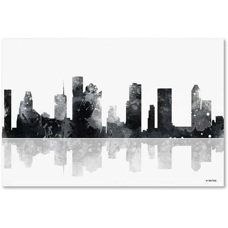 Scene Houston Texas - Trademark Fine Art
