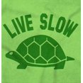 thumbnail image 2 of Live Slow Turtle Tortoise Animals Men's Graphic T Shirt Tees Brisco Brands 3X, 2 of 6