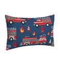 thumbnail image 2 of Bingfone Fire Truck 1 Standard Size Pillowcase, Long Staple Pure Cotton Envelope Closure Pillow Cover,20"X30", 2 of 9