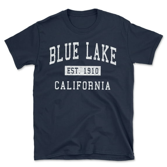 Blue Lake California Classic Established Men's Cotton T-Shirt