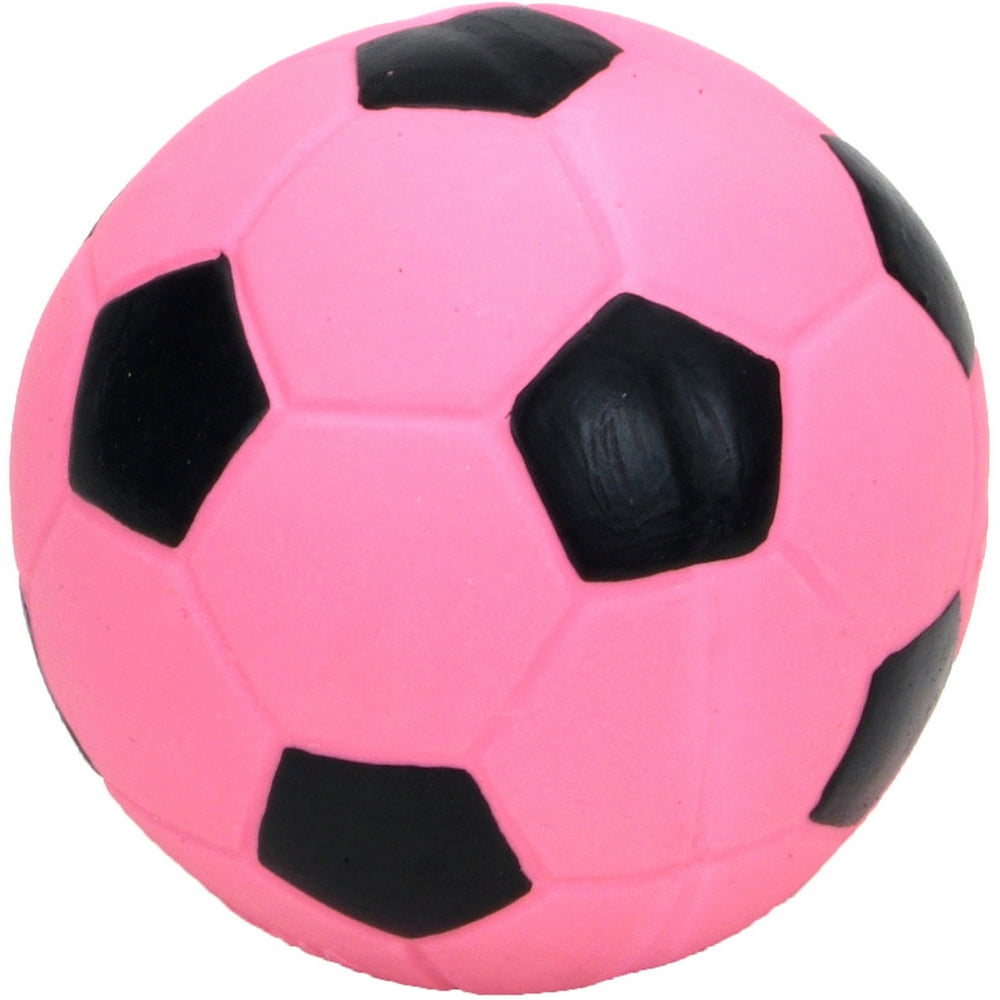 Rascals 3" Latex Soccer Ball Dog ToyPink