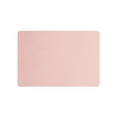 thumbnail image 1 of Juego de 6 manteles individuales de cuero LYCAQL, impermeables, fáciles de limpiar, resistentes al calor y antideslizantes, aptos para uso en interiores y exteriores, 43 x 30 cm, color rosa, 1 of 3