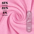 thumbnail image 6 of Cooraby 5 Pack Girls' Cotton Long Sleeve T-Shirts, Soft Crew Neck Tees for Toddler & Little Girls, Everyday Basic Tops, 6 of 10