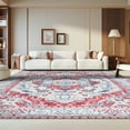 thumbnail image 3 of SAFAVIEH Brentwood Dimas Oriental Area Rug, Beige/Red, 9' x 12', 3 of 12