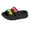 Q-Black, variant on TAmten Cloud Slides for Kids Shower Slippers Bathroom Pool Sandals Boys Girls Comfy Thick Sole Slippers Summer Non-Slip Beach Shoes Green Size,12 Little Child