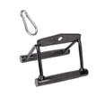 thumbnail image 2 of Almencla Double D Handle Anti Slip Grip Cable Machine Accessories for Muscle Building Black, 2 of 8