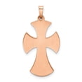 thumbnail image 3 of FB Jewels 14K Yellow Gold Polished Cross Pendant, 3 of 4