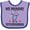 Lavender and Purple, variant on Inktastic Veterinarian Mommy Vet Boys or Girls Baby Bib