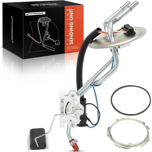 A-Premium Rear Fuel Tank Sending Unit Compatible with Ford F-250 F250 1994-1996 7.3L, F-350 F350 1994-1997, 19 Gallon