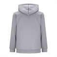 thumbnail image 4 of Women's Oversized Fleece Hoodies Sweatshirts Long Sleeve Casual Loose Pullover with Flap Pockets Fall Winter Hooded Sweatshirt, 4 of 5