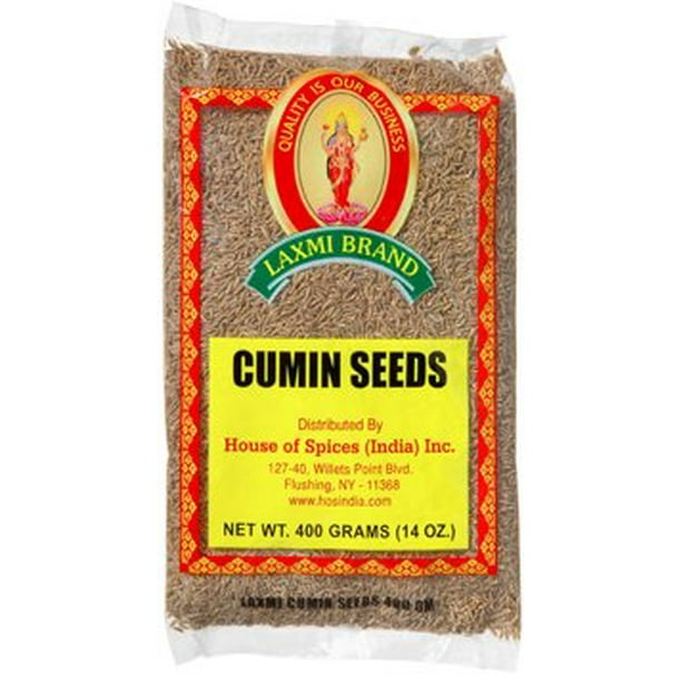 Laxmi AllNatural Dried Cumin Seeds 14 oz / 400gm