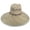 Natural/White Bound, variant on Headchange Wide Brim Lifeguard Hat Mexican Straw Beach Sun Summer Surf Safari (Medium, Brown / Self Bound)