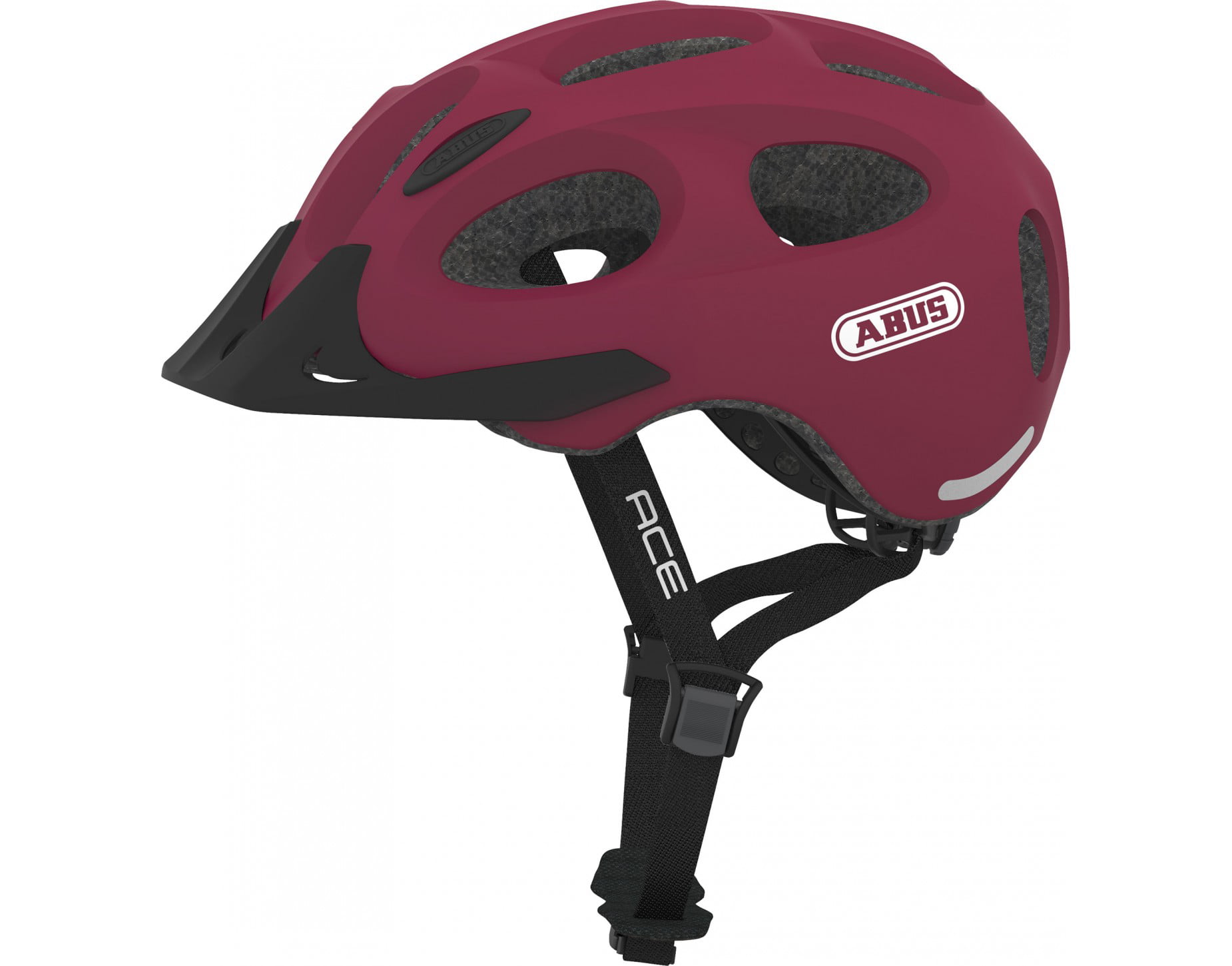 Abus Youn I Ace Helmet Cherry Red Lg 56 61 *Damaged Packaging* 