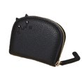 thumbnail image 2 of SolaceHue PU Leather Wallet Set for Women, Small Animal Coin Purse with Zipper & 11 Slots Card Holder Clutch, Mini Change Purse for Cash, ID, Keys, Lipstick, Headset,Black, 2 of 8