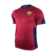 Icon Sports Men FC Barcelona Officially Licensed Soccer Poly Shirt Jersey -19 XL