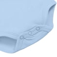 thumbnail image 5 of Mifsaly Baby Boys Girls Bodysuits Short Sleeve Collar Bodysuit with Button Front & Bottom Snap Toddler Infant Solid Color Soft Cotton Casual Outfits, 5 of 5