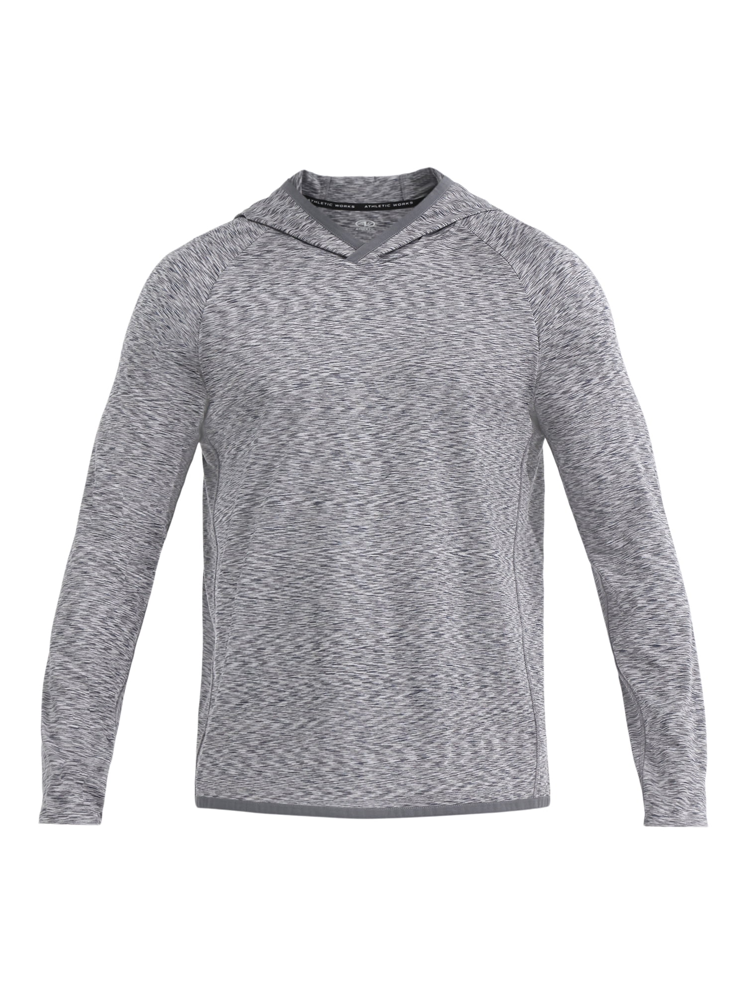 Athletic Works Men's & Big Men's Long Sleeve Space Dyed Hoodie, Sizes S-3XL