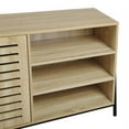thumbnail image 6 of Sideboard Open Door Cabinet with Three Shelves Storage for Kitchen & Dining Storage, 6 of 9