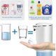 thumbnail image 4 of Kunmingshisd (78x67x198mm)Dispensador De Jabón Automático Colgante, Dispensador De Jabón Automático Recargable De 400 Ml, 4 Niveles Ajustables, IPX5 A Prueba De Agua, Adecuado para Cocina Y Baño, 4 of 5