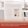 thumbnail image 3 of Contenedor cortopunzante McKesson Prevent de 5 litros para residuos de riesgo biológico, 3 of 6