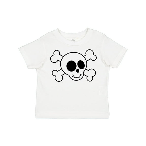 Inktastic Fun Skull and Crossbones Boys or Girls Toddler T-Shirt