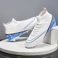 thumbnail image 2 of Zapatos de fútbol para hombre, botas de fútbol de entrenamiento, transpirables, cornamusas de césped para deportes al aire libre, zapatillas ultraligeras para partidos, antideslizantes, 2 of 5